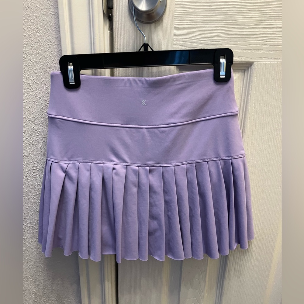 Kyodan Lilac Purple Pleated Skort